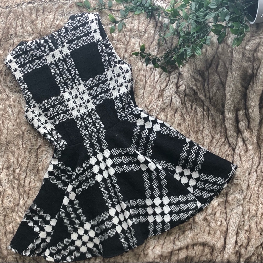 Black and White Dress